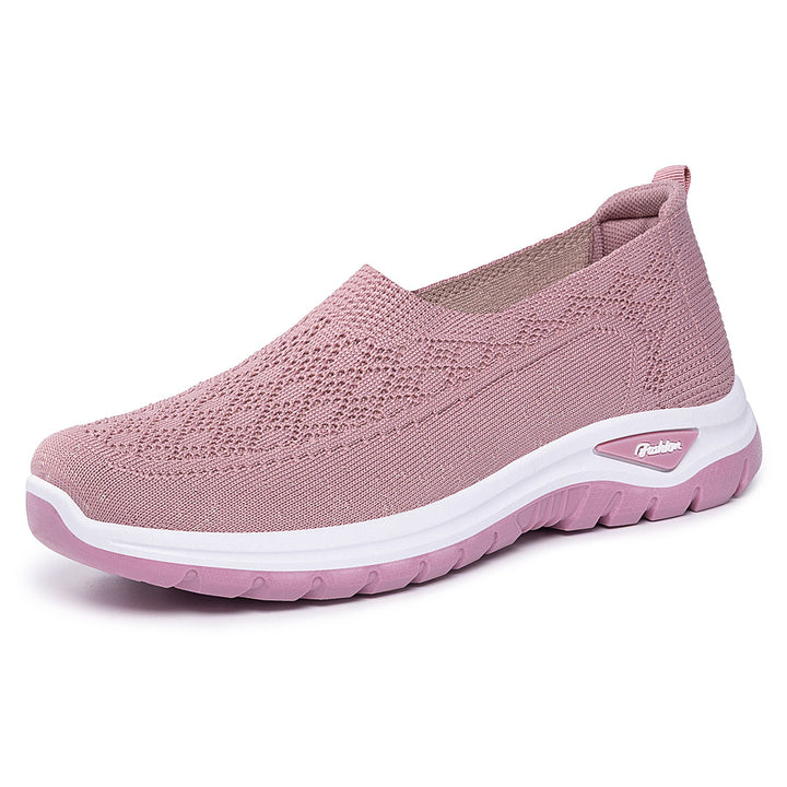 Ballerine da donna in maglia – leggere da indossare, suola morbida