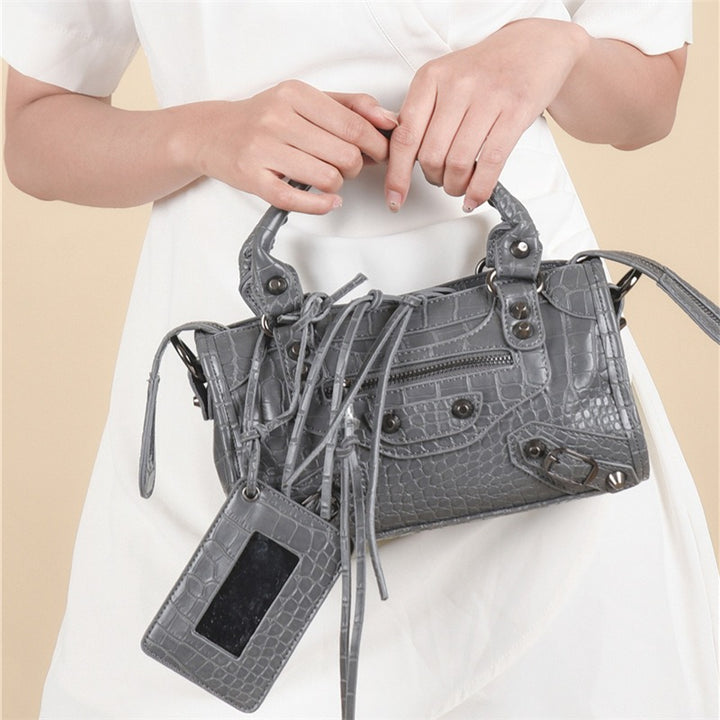 Sac à Main Femme Grande Capacité – Matière Gaufrée Texturée