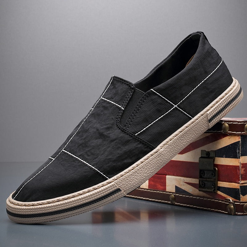 Lave Herresneakers i Lærred – Let Casual Stil