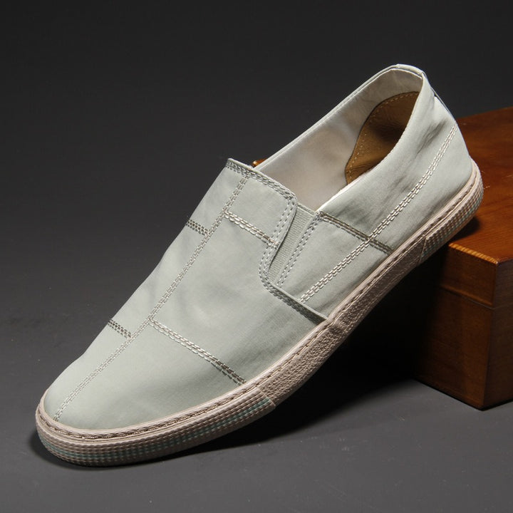 Lave Herresneakers i Lærred – Let Casual Stil