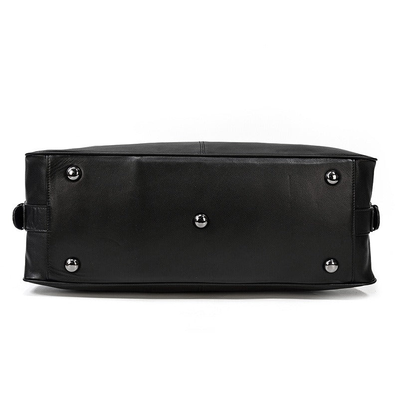 Borsa da viaggio uomo in vera pelle – Duffle strutturato
