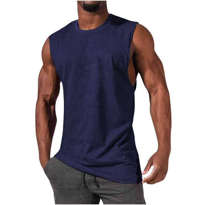 T-Shirt Uomo Cotone – Taglio Muscle Leggero e Traspirante