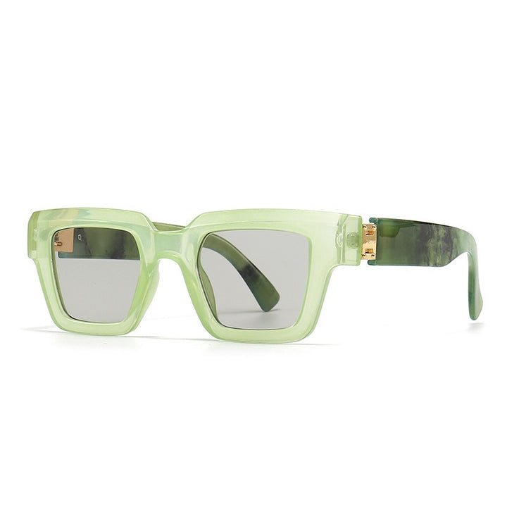 Damen Sonnenbrille mit quadratischem Gestell – UV400 Schutz