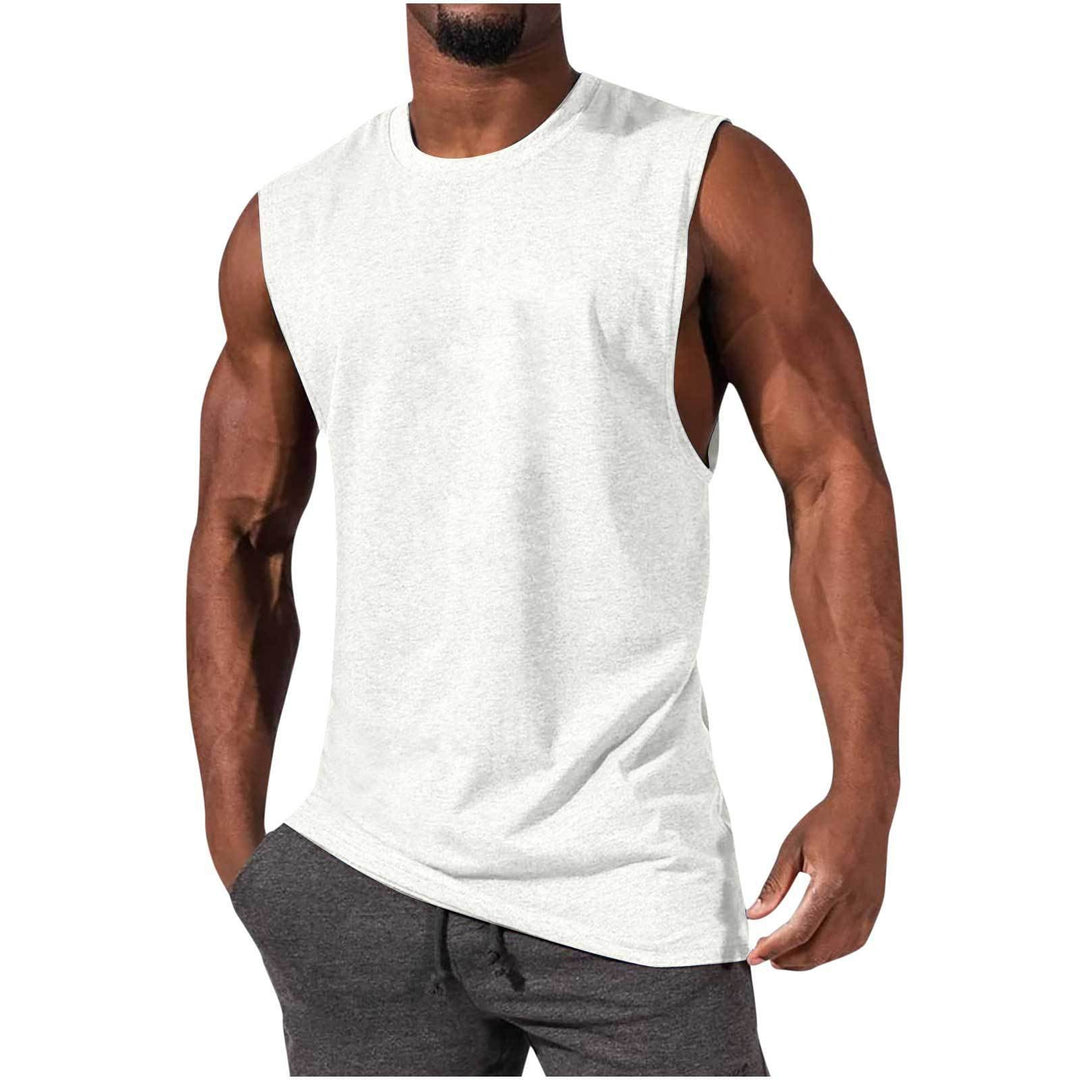 T-Shirt Uomo Cotone – Taglio Muscle Leggero e Traspirante