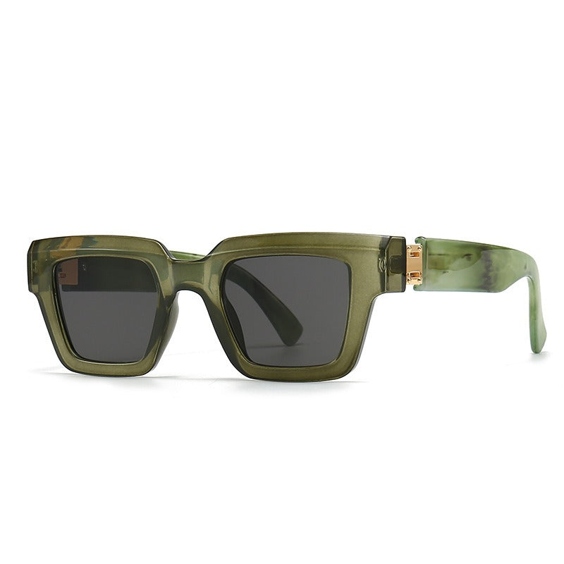 Damen Sonnenbrille mit quadratischem Gestell – UV400 Schutz