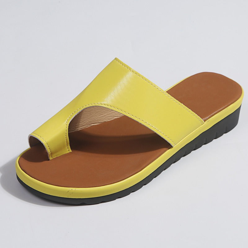 Damen Flache Sandalen – Dämpfende & Rutschfeste Sohle