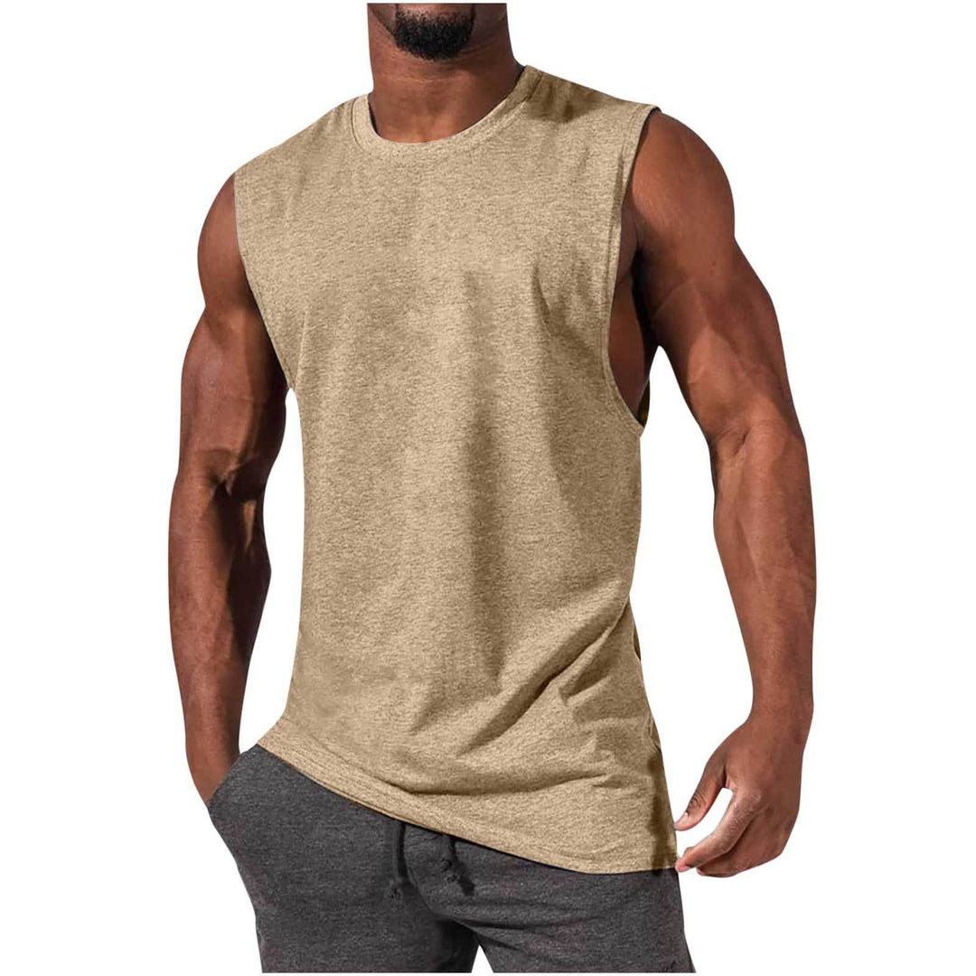 T-Shirt Uomo Cotone – Taglio Muscle Leggero e Traspirante