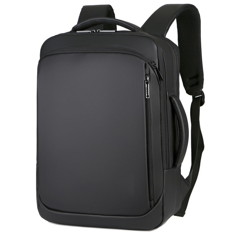 Unisex Oxford Rucksack – Wasserdicht mit USB-Ladeanschluss