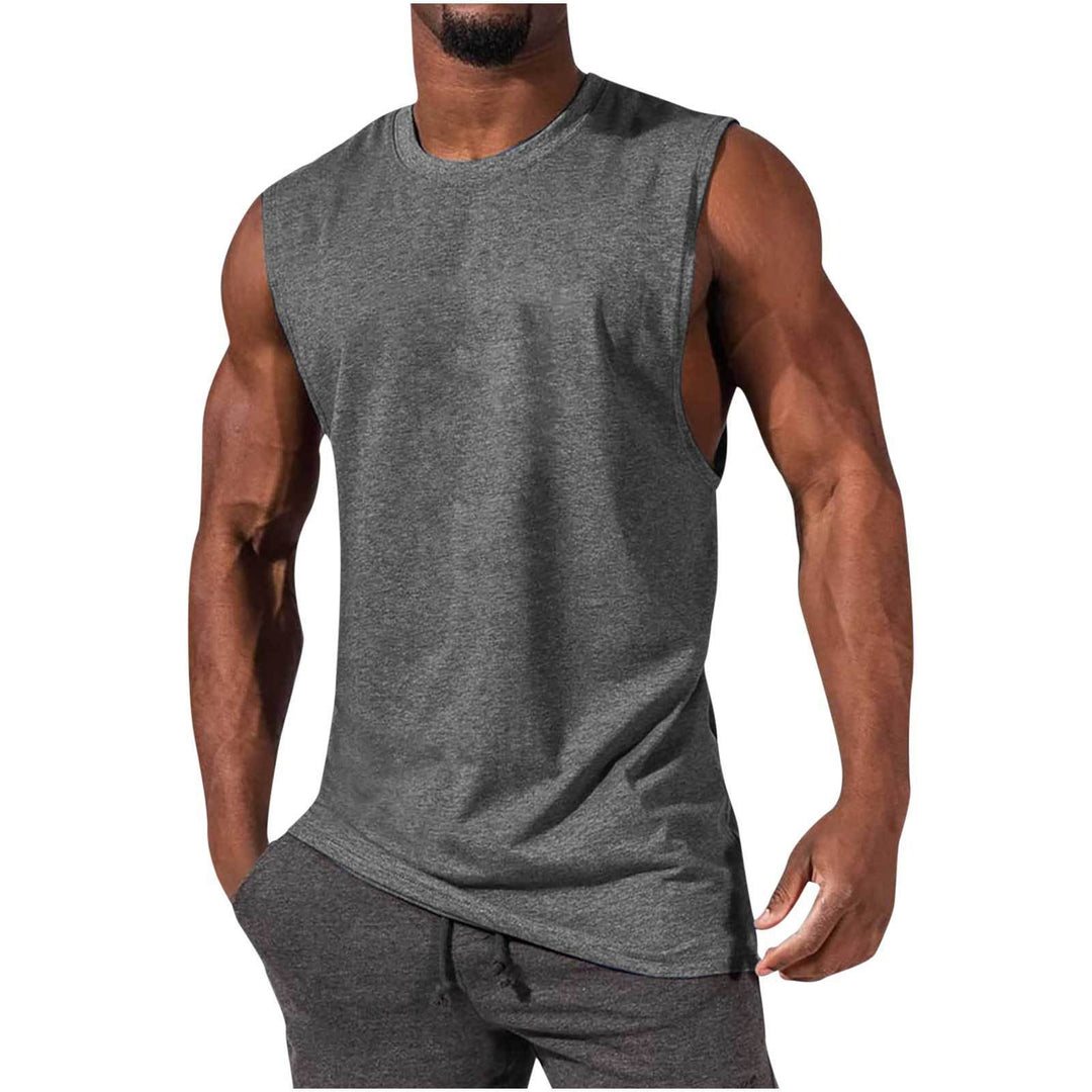 T-Shirt Uomo Cotone – Taglio Muscle Leggero e Traspirante