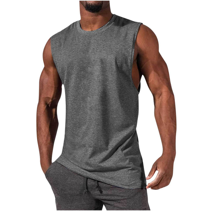T-Shirt Uomo Cotone – Taglio Muscle Leggero e Traspirante