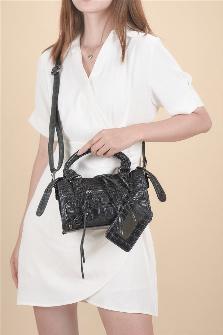 Sac à Main Femme Grande Capacité – Matière Gaufrée Texturée