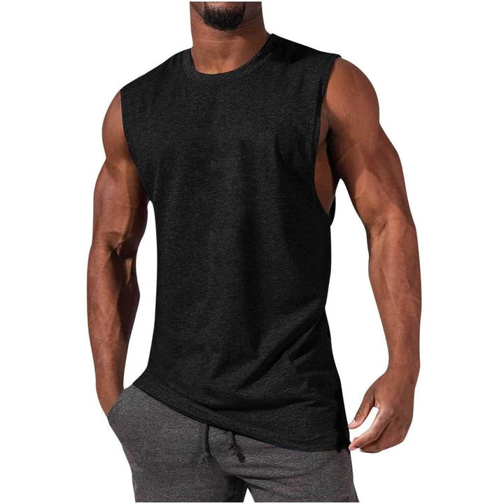 T-Shirt Uomo Cotone – Taglio Muscle Leggero e Traspirante
