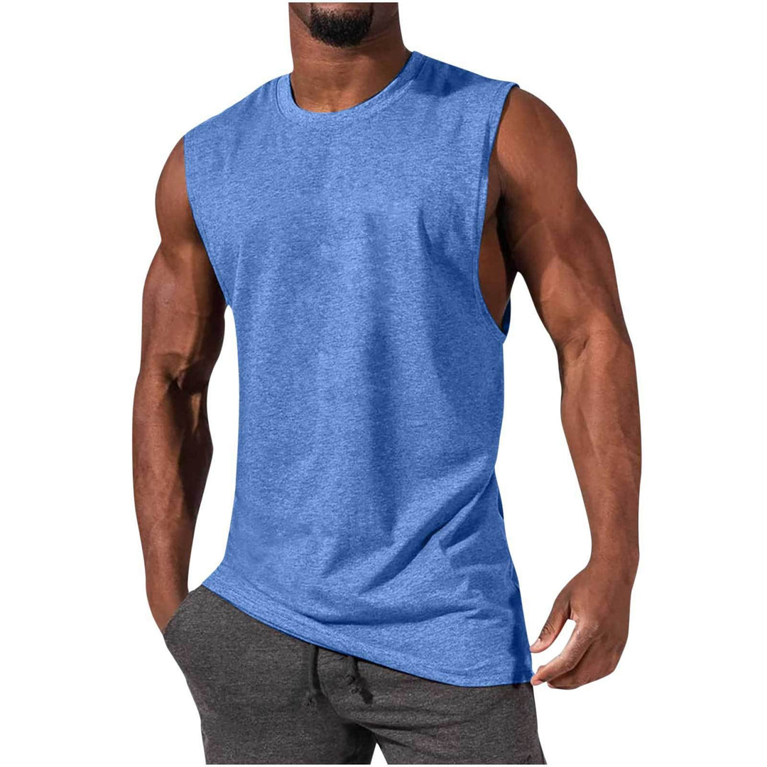 T-Shirt Uomo Cotone – Taglio Muscle Leggero e Traspirante