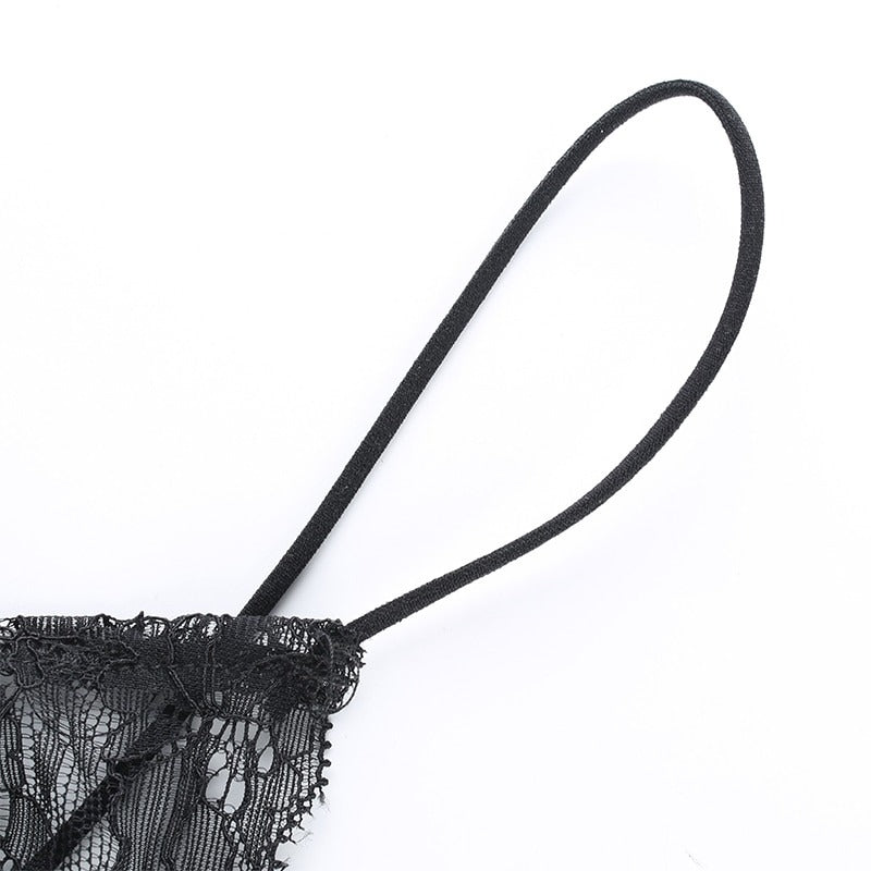 Mini abito da donna in satin – scollo a V con dettaglio in pizzo traforato