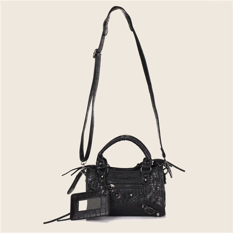 Sac à Main Femme Grande Capacité – Matière Gaufrée Texturée