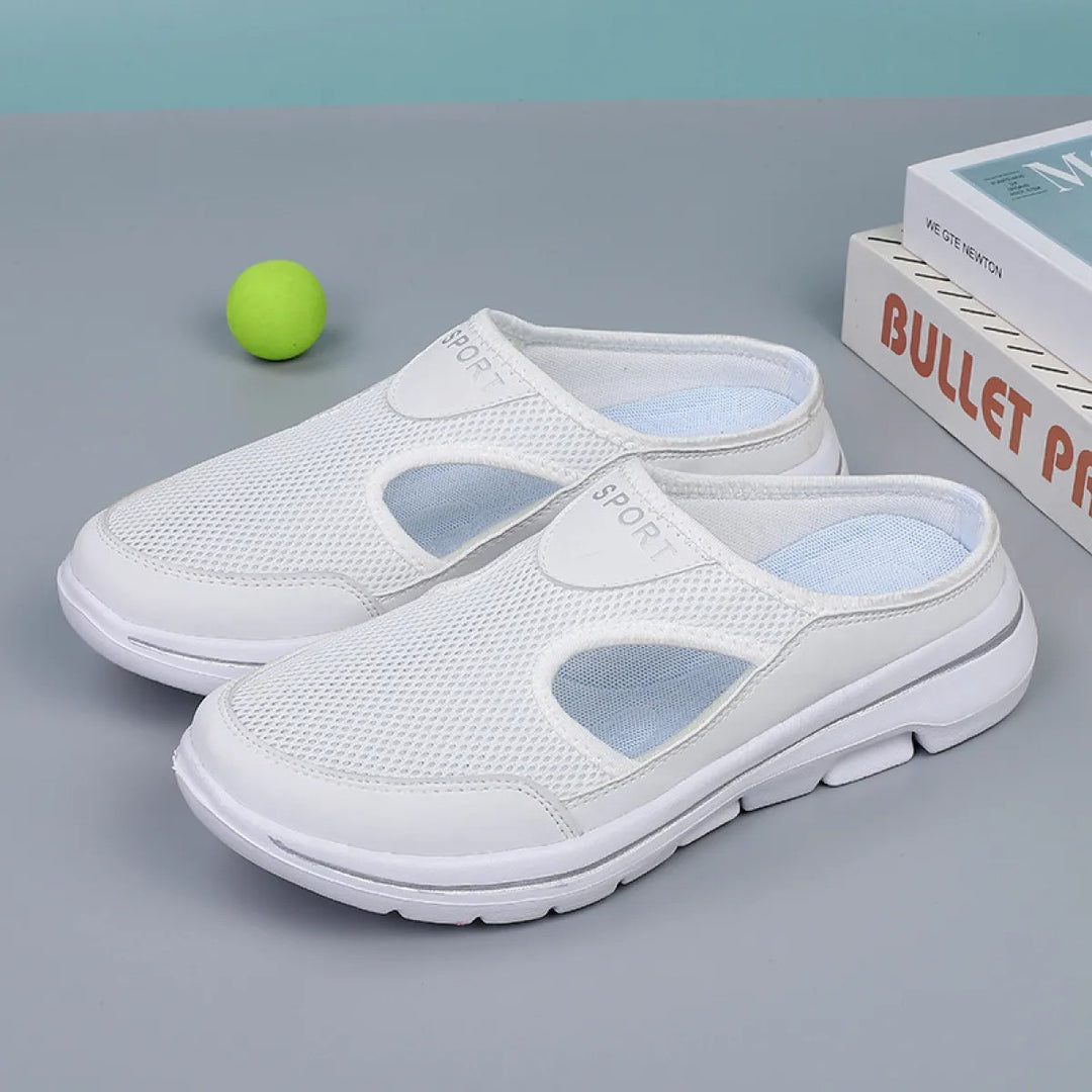 Mule Unisexe à Enfiler en Mesh – Semelle Sport Respirante