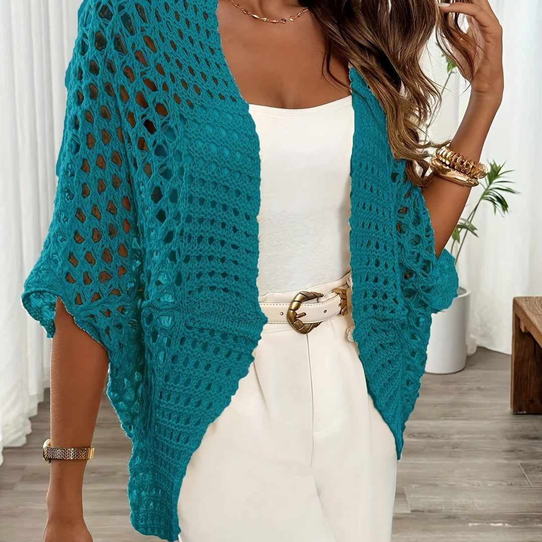 Cardigan donna leggero – maglia fine da sovrapporre, taglio moderno