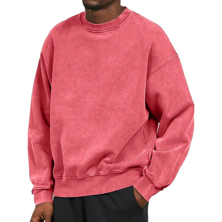 Sweatshirt Homme Coton – Coupe Ample Épaissie