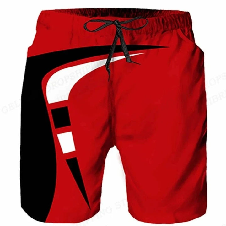 Short de Bain Homme Imprimé – Cordon de Serrage Ajustable