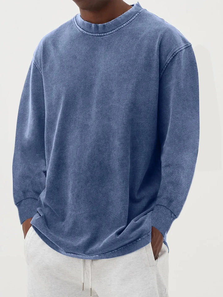 Sweatshirt Homme Coton – Coupe Ample Épaissie