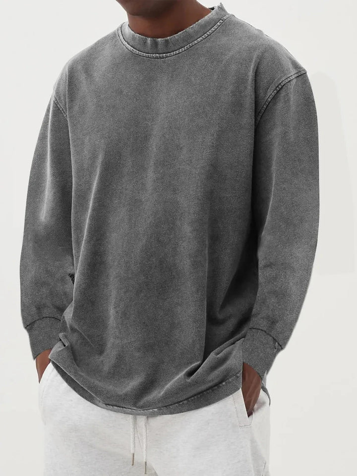 Sweatshirt Homme Coton – Coupe Ample Épaissie