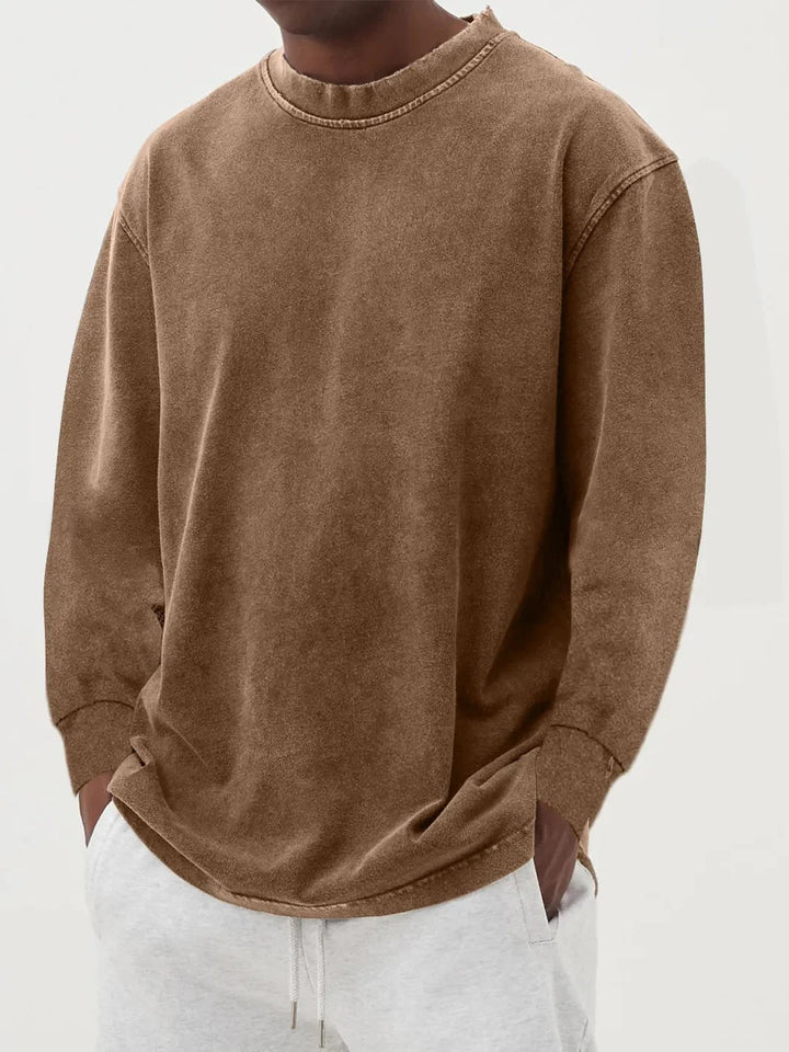 Sweatshirt Homme Coton – Coupe Ample Épaissie