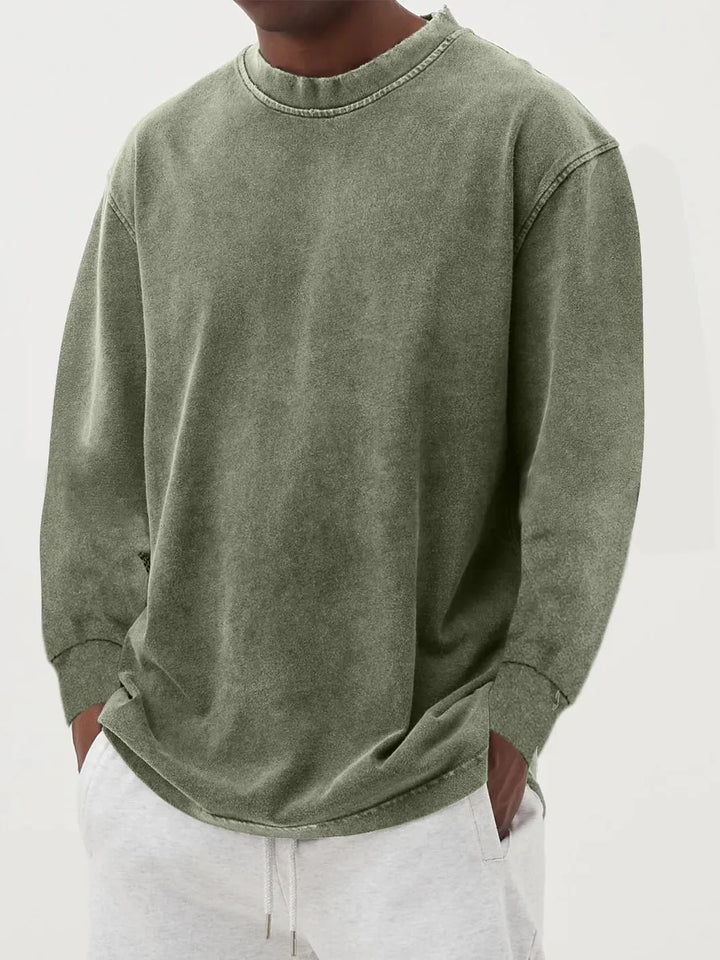 Sweatshirt Homme Coton – Coupe Ample Épaissie