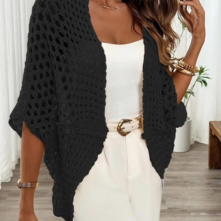Cardigan donna leggero – maglia fine da sovrapporre, taglio moderno