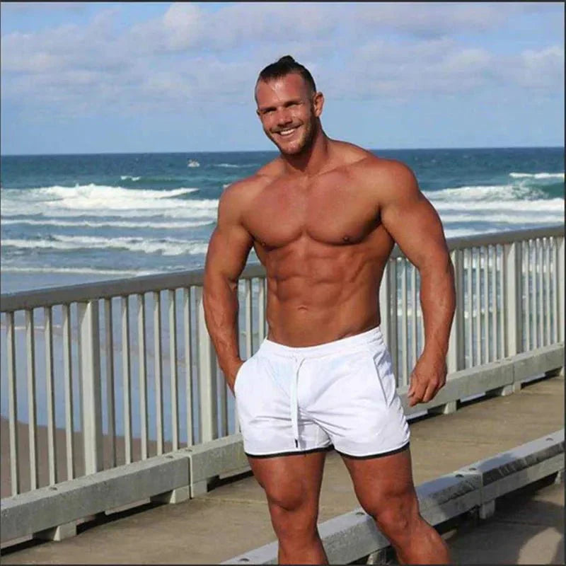 Men's Quick-Dry Swim Shorts – Athletic Fit