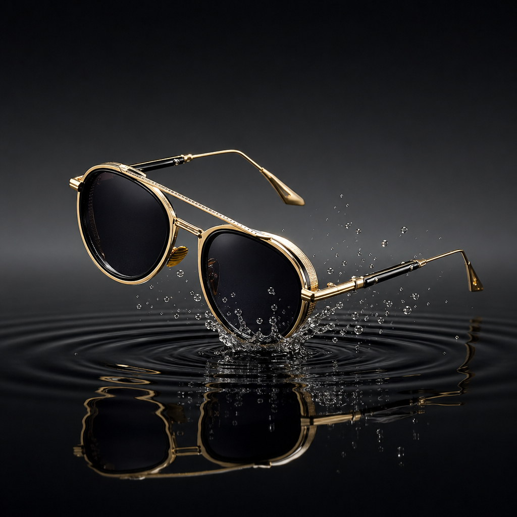 Unisex Retro Sonnenbrille – Oversize Acetatgestell UV400