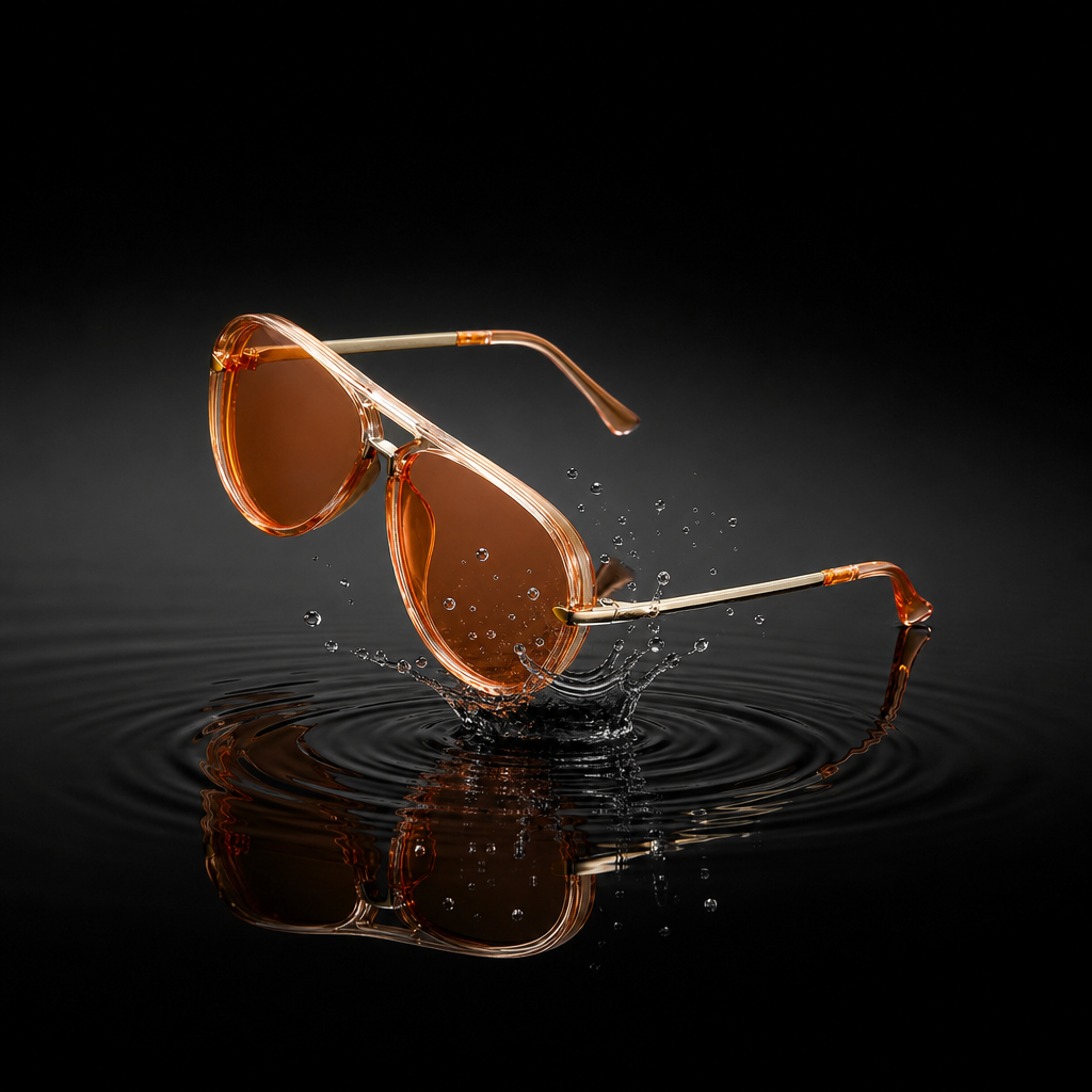 Unisex Aviator Sonnenbrille – UV400 Gläser Leichter Rahmen
