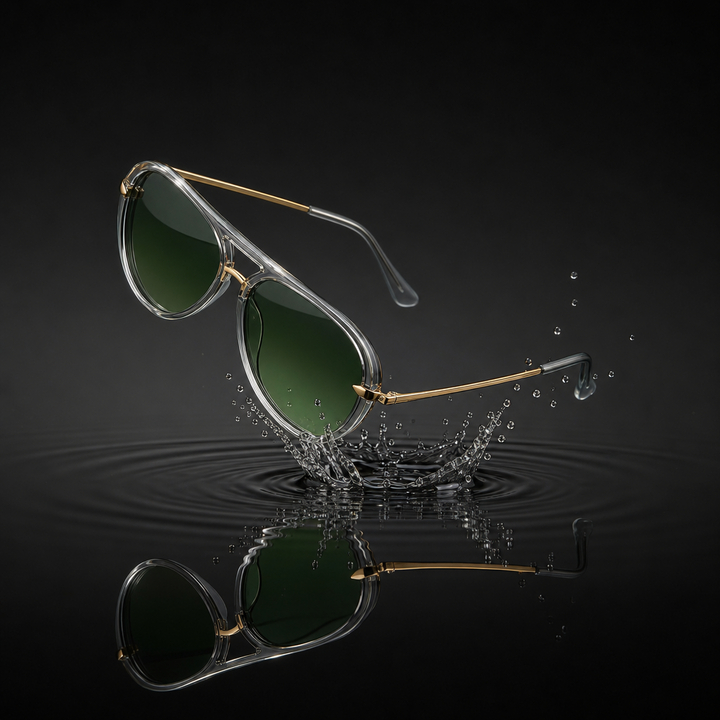Unisex Aviator Sonnenbrille – UV400 Gläser Leichter Rahmen