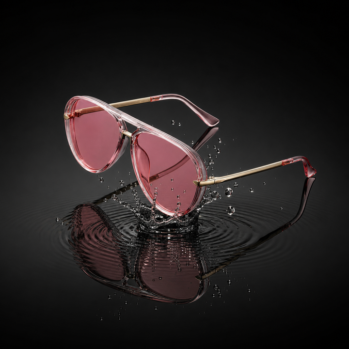 Unisex Aviator Sonnenbrille – UV400 Gläser Leichter Rahmen