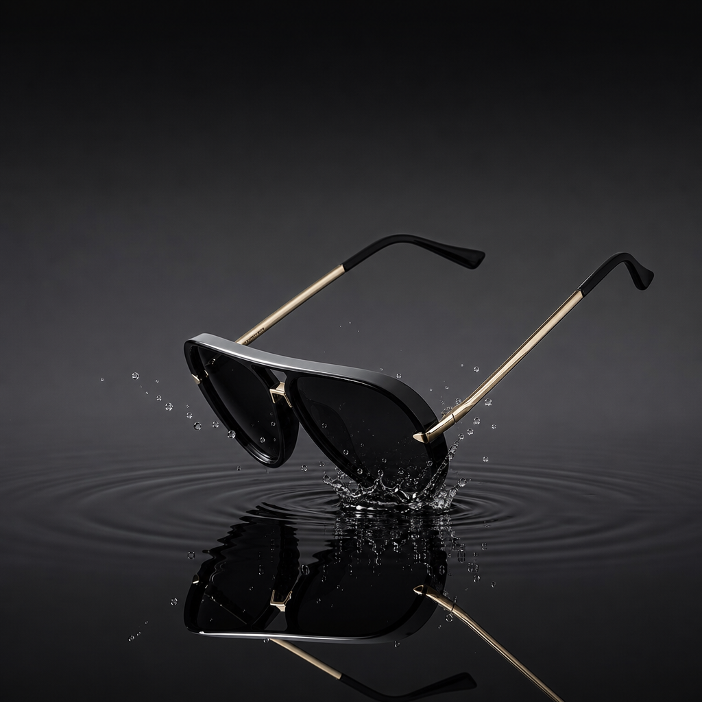 Unisex Aviator Sonnenbrille – UV400 Gläser Leichter Rahmen