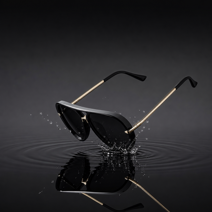 Unisex Aviator Sonnenbrille – UV400 Gläser Leichter Rahmen