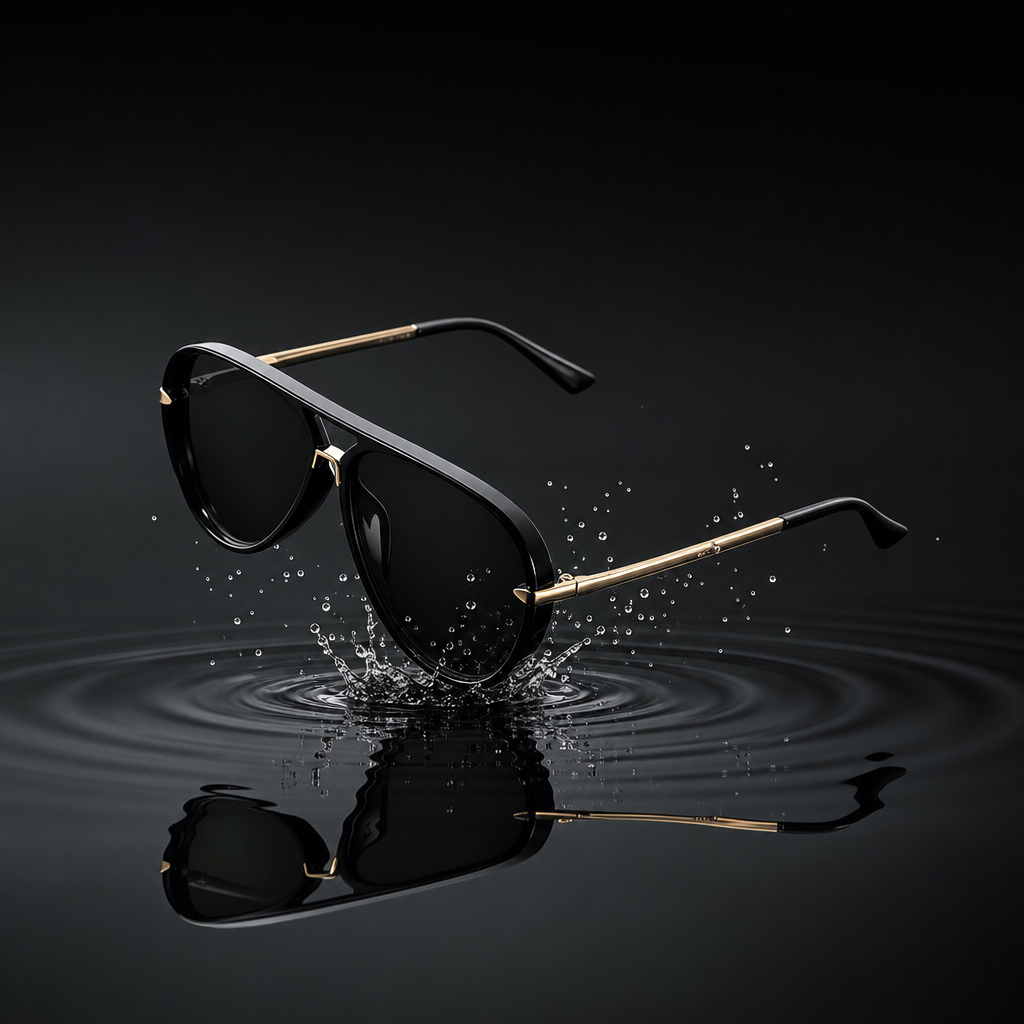 Unisex Aviator Sonnenbrille – UV400 Gläser Leichter Rahmen