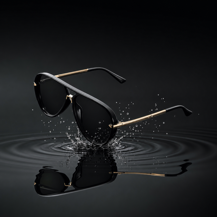 Unisex Aviator Sonnenbrille – UV400 Gläser Leichter Rahmen