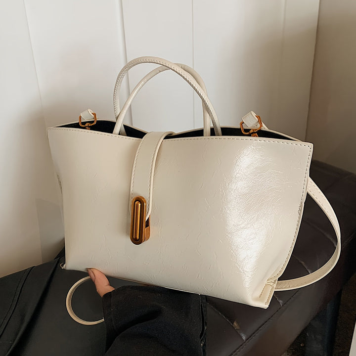 Borsa convertibile donna in pelle – Portabilità multipla strutturata