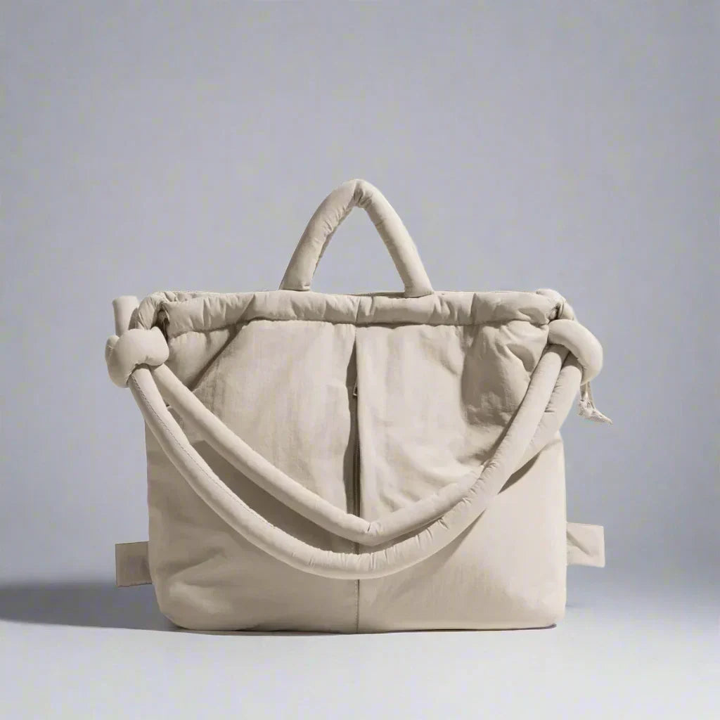 Gesteppte Damen-Shopper-Tasche im Puffer-Stil – Große Kapazität, Feine Struktur