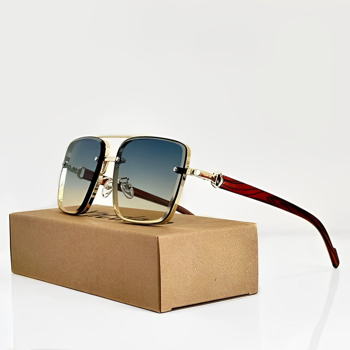 Occhiali da sole aviator donna UV400 – lenti sfumate retrò