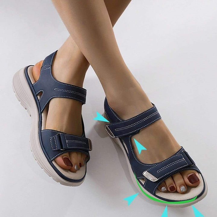 Sandali ortopedici da donna per camminata – Supporto dell&
